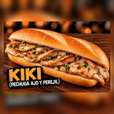 Bocatas-Kiki (Pechuga Pollo con Ajo y Perejil) – imagen 1