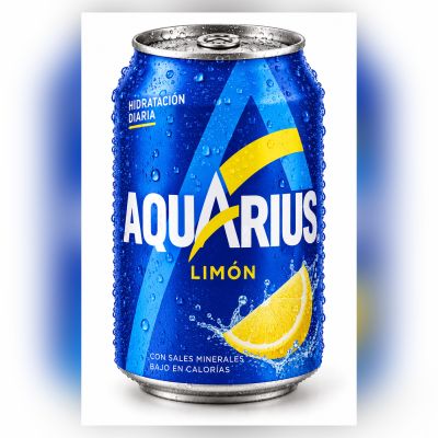 Refr-Aquarius Limon Lata – imagen 1