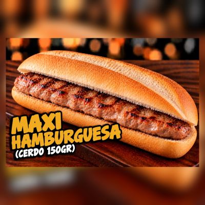 H-Maxi Hamburguesa (Cerdo 150 g) – imagen 1