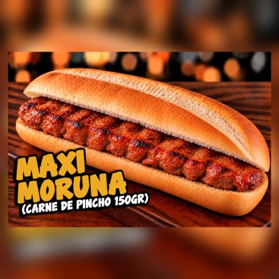 H-Maxi Hamburguesa Moruna (Carne Pincho 150gr) – imagen 1