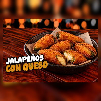 Tapas-Jalapeños con queso🌾 CONTIENE GLUTEN – imagen 1